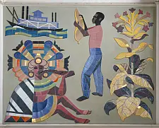 Right side of the Brinkmann-mosaic.