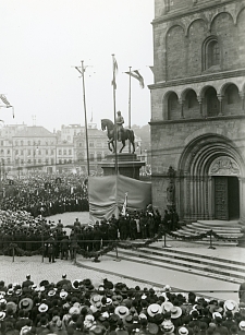 Enthüllung des Bremer Bismarck-Denkmals am 9. Jui 1910.