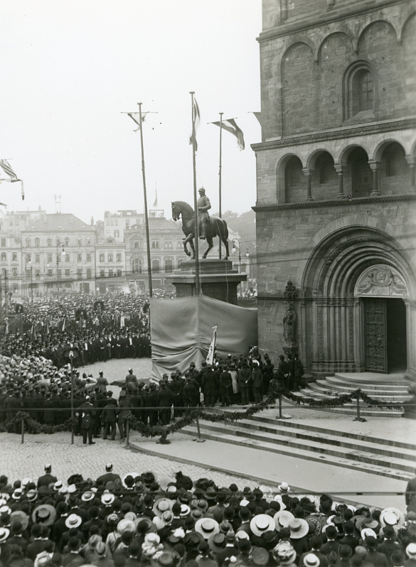Enthüllung des Bremer Bismarck-Denkmals am 9. Jui 1910.