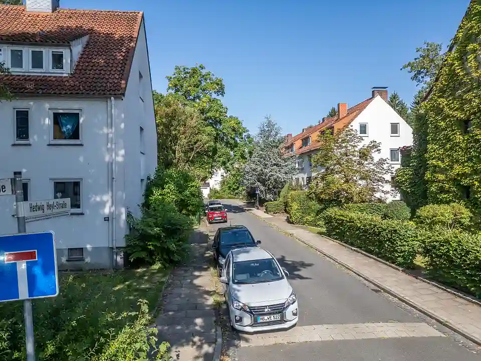 Die Hedwig Heyl-Stra&szlig;e