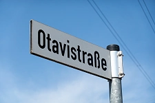 Straßenschild Otavistraße