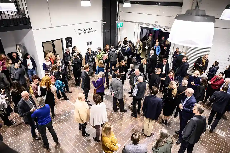 Empfang der Philharmoniker im Foyer